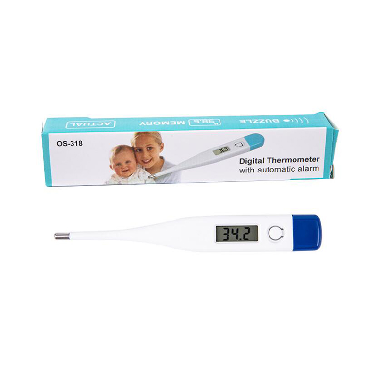 حمى ماء المستقيم عن طريق الفم مسبار درجة حرارة الطفل السريرية الرقمية ميزان الحرارة